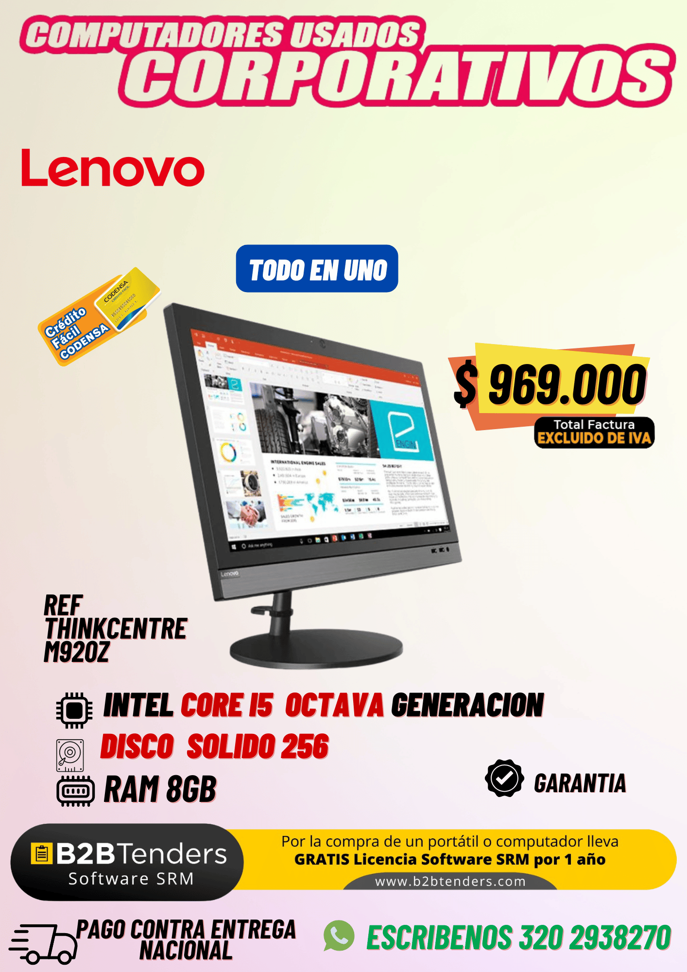 Todo en uno Lenovo M920z